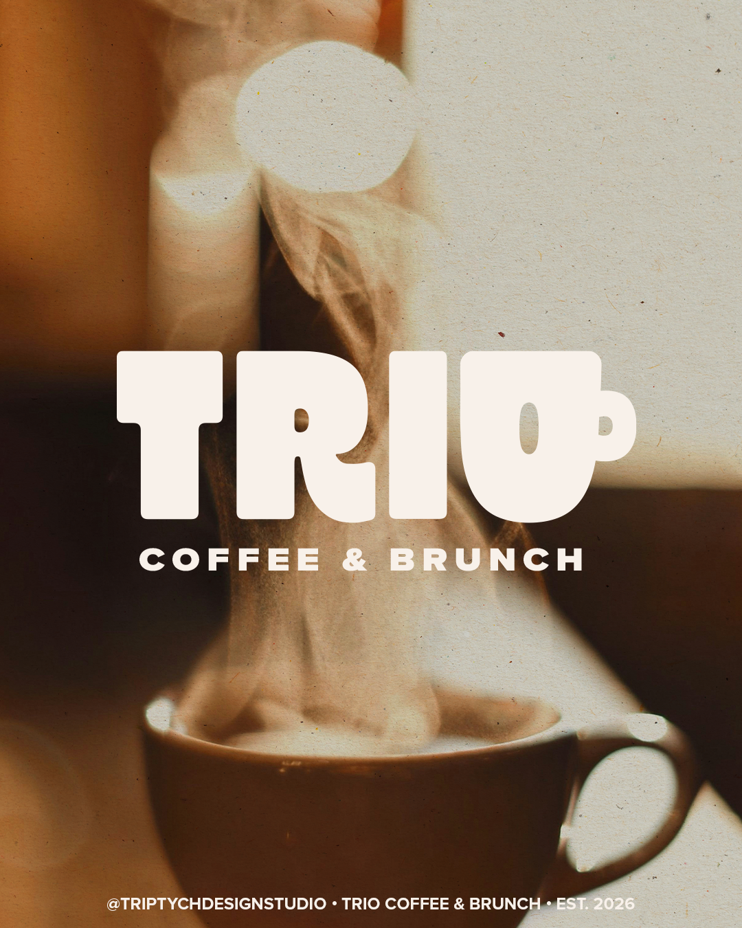 Trio Coffee & Brunch — brand mark